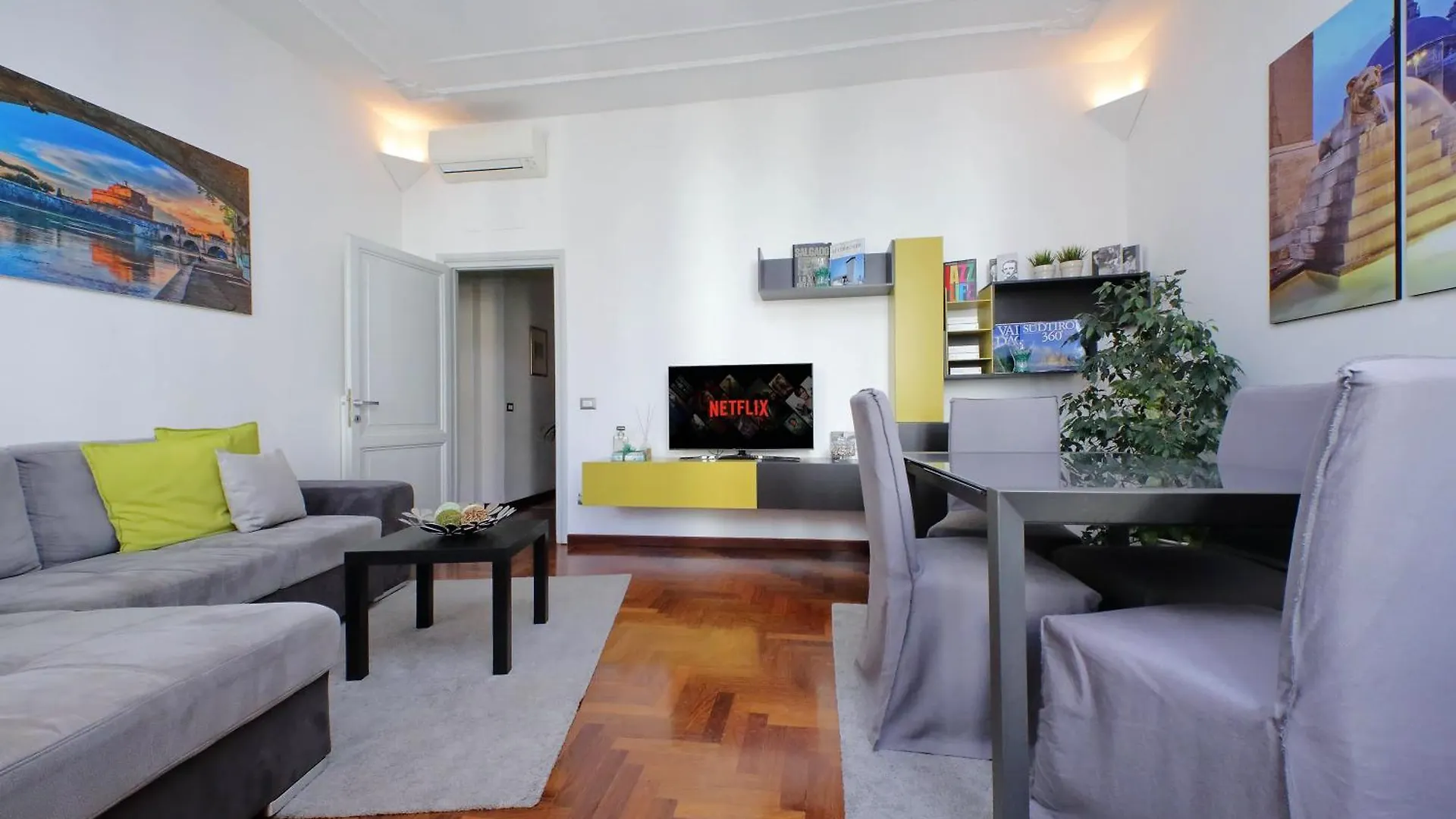 Luxury Apartment Vaticano-S'Peter Basilica - Netflix Wifi - Aircond Rome